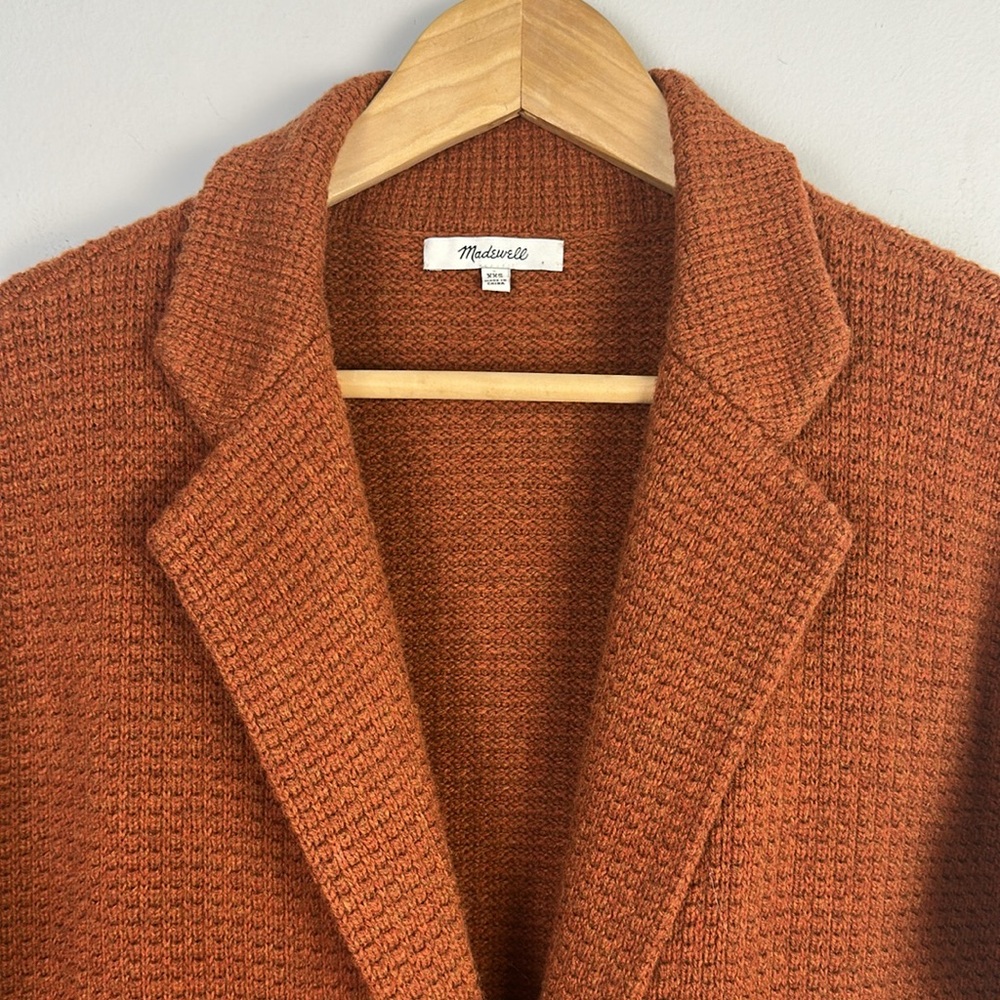 Madewell Rust Textured Coat - Picture 5 of 16